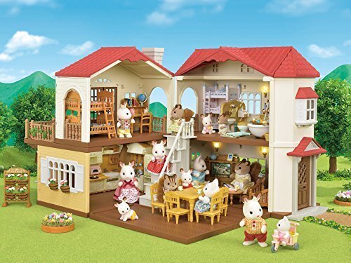 Žasilinis namelis Sylvanian Families House цена и информация | Žaislai mergaitėms | pigu.lt