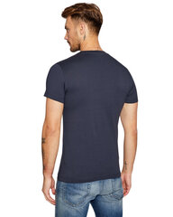 Marškinėliai vyriški Calvin Klein Jeans, mėlyni kaina ir informacija | Vyriški marškinėliai | pigu.lt