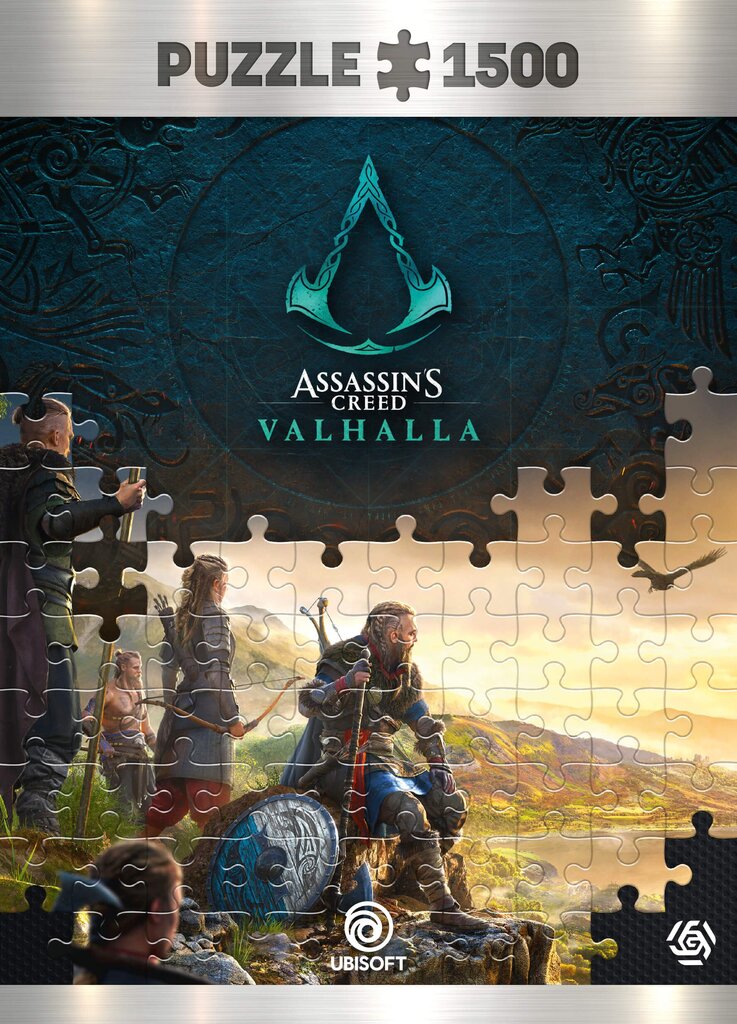 Dėlionė Assassins creed valhalla:England vista 1000 d. kaina ir informacija | Dėlionės (puzzle) | pigu.lt