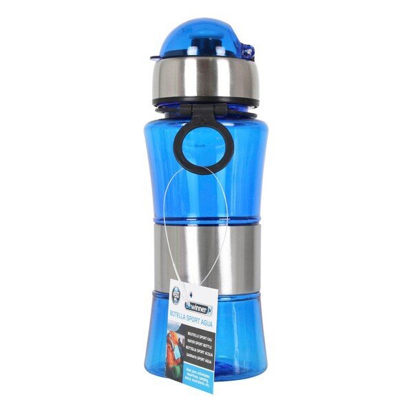 Vandens butelis sportui Bewinner Metalinis Plastmasinis 450 ml kaina ir informacija | Gertuvės | pigu.lt