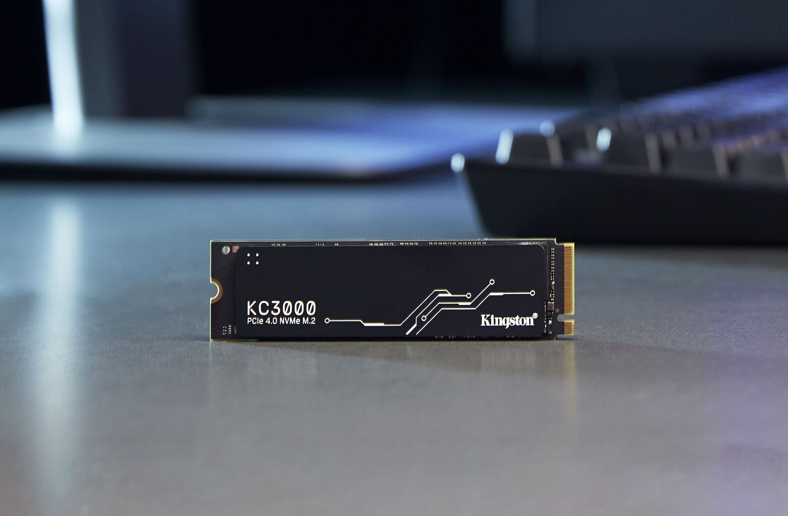 SSD|KINGSTON|KC3000|512GB|M.2|NVMe|3D TLC|Write speed 3900 MBytes/sec|Read speed 7000 MBytes/sec|TBW 400 TB|MTBF 1800000 hours|SKC3000S/512G kaina ir informacija | Vidiniai kietieji diskai (HDD, SSD, Hybrid) | pigu.lt