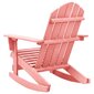 Supama sodo Adirondack kėdė, rožinė цена и информация | Lauko kėdės, foteliai, pufai | pigu.lt