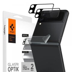 Spigen Optik kameros apsauga Galaxy Z Flip 3 kaina ir informacija | Apsauginės plėvelės telefonams | pigu.lt