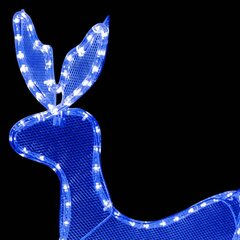 Kalėdinė lempučių ekspozicija elnias ir rogės цена и информация | Рождественское украшение CA1031, 10 см | pigu.lt
