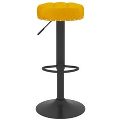 Baro taburetės, 2 vnt, geltonos kaina ir informacija | Virtuvės ir valgomojo kėdės | pigu.lt