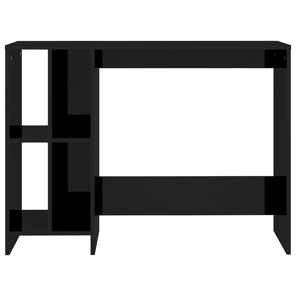 Kompiuterio stalas, 102,5x35x75 cm, juodas kaina ir informacija | Kompiuteriniai, rašomieji stalai | pigu.lt