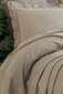 Lovatiesė su pagalvių užvalkalais ESTILA Beige, 220x240 cm, 3 dalių kaina ir informacija | Lovatiesės ir pledai | pigu.lt
