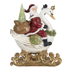 Сани-лебедь Деда Мороза, 26х15х33 см цена и информация | Ёлочные игрушки, верхушки | pigu.lt