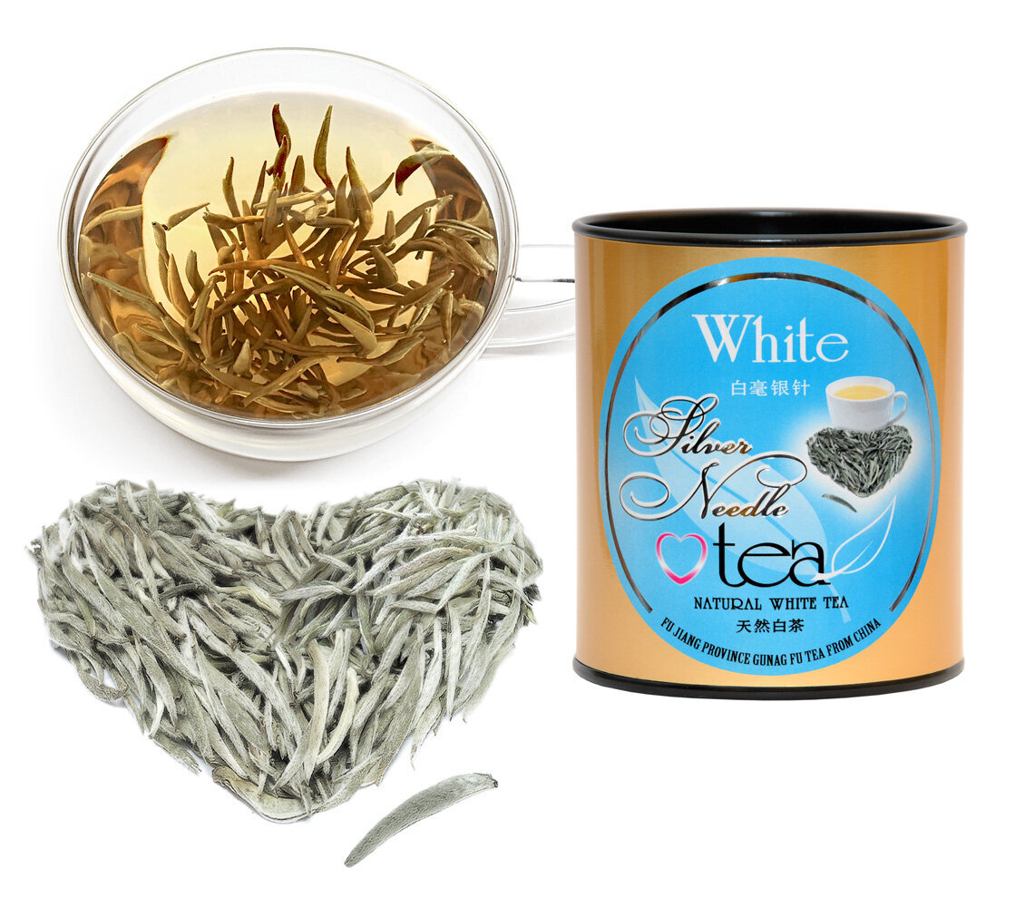 Išskirtinis Kinų baltoji arbata SILVER NEEDLE - White tea, PT 40g kaina ir informacija | Arbata | pigu.lt