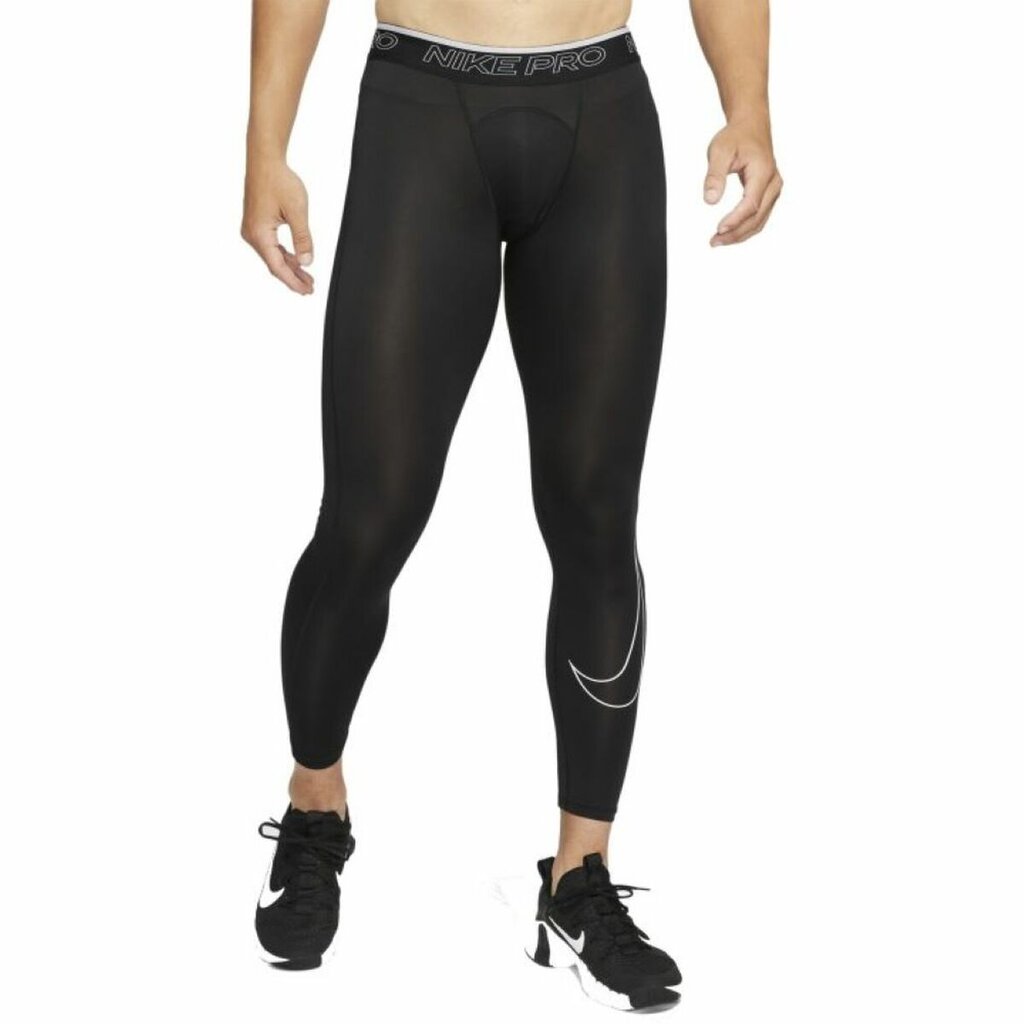 Sportiniai antblauzdžiai np df tight nike dd1913 010 juoda цена и информация | Sportinė apranga vyrams | pigu.lt