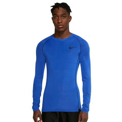 Marškinėliai vyrams Nike Compression M DD1990480, mėlyni kaina ir informacija | Vyriški marškinėliai | pigu.lt