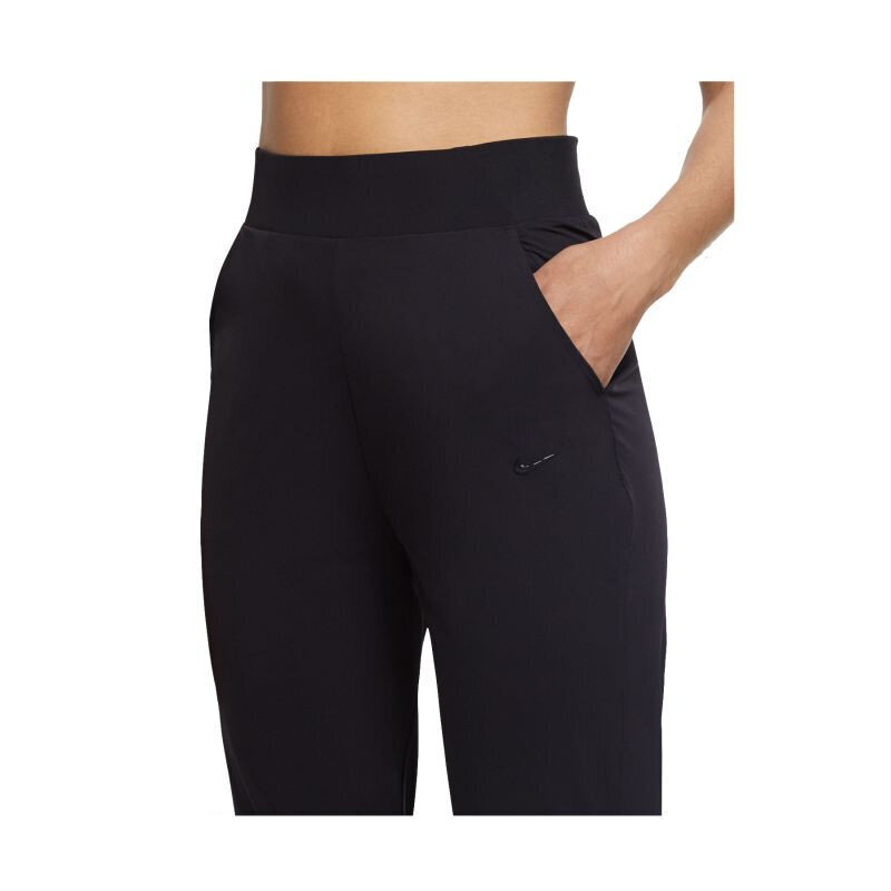 Sportinės kelnės moterims Nike Bliss Luxe Pants W CU4611010, juodos цена и информация | Sportinė apranga moterims | pigu.lt