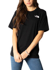 W relaxed easy tee the north face nf0a4m5pjk3 moterims juoda women's black NF0A4M5PJK3 цена и информация | Футболка женская | pigu.lt