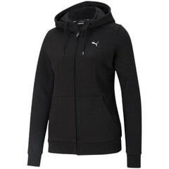 Džemperis moterims Puma ESS Small Logo Full Zip Sweatshirt W 586811 51, juodas kaina ir informacija | Džemperiai moterims | pigu.lt