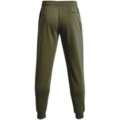 Sportinės kelnės vyrams Under Armor Rival Flc Signature Pants M 1366366 390, žalios kaina ir informacija | Sportinė apranga vyrams | pigu.lt
