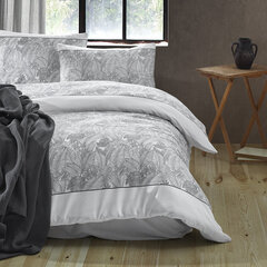 Комплект постельного белья LEAF Black, 200x220, 4 части цена и информация | Комплекты постельного белья | pigu.lt