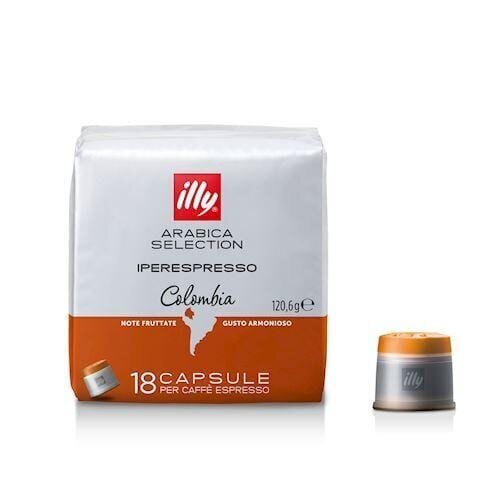 Kavos kapsulės Illy IperEspresso, Arabica Selection Colombia, 18 vnt kaina ir informacija | Kava, kakava | pigu.lt