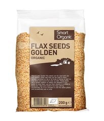 Льняное семя Smart Organic, 250 г цена и информация | Орехи, сухофрукты, семечки | pigu.lt