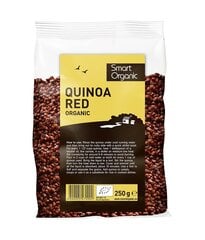 Красные семена киноа (kynva) Smart Organic, 250 г цена и информация | Орехи, сухофрукты, семечки | pigu.lt