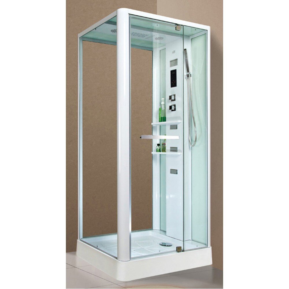 Masažinė dušo kabina SO112 dešinė 80x100 kaina ir informacija | Hidromasažinės dušo kabinos | pigu.lt
