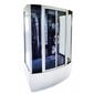 Masažinė dušo kabina 6138 138x85cm kaina ir informacija | Hidromasažinės dušo kabinos | pigu.lt