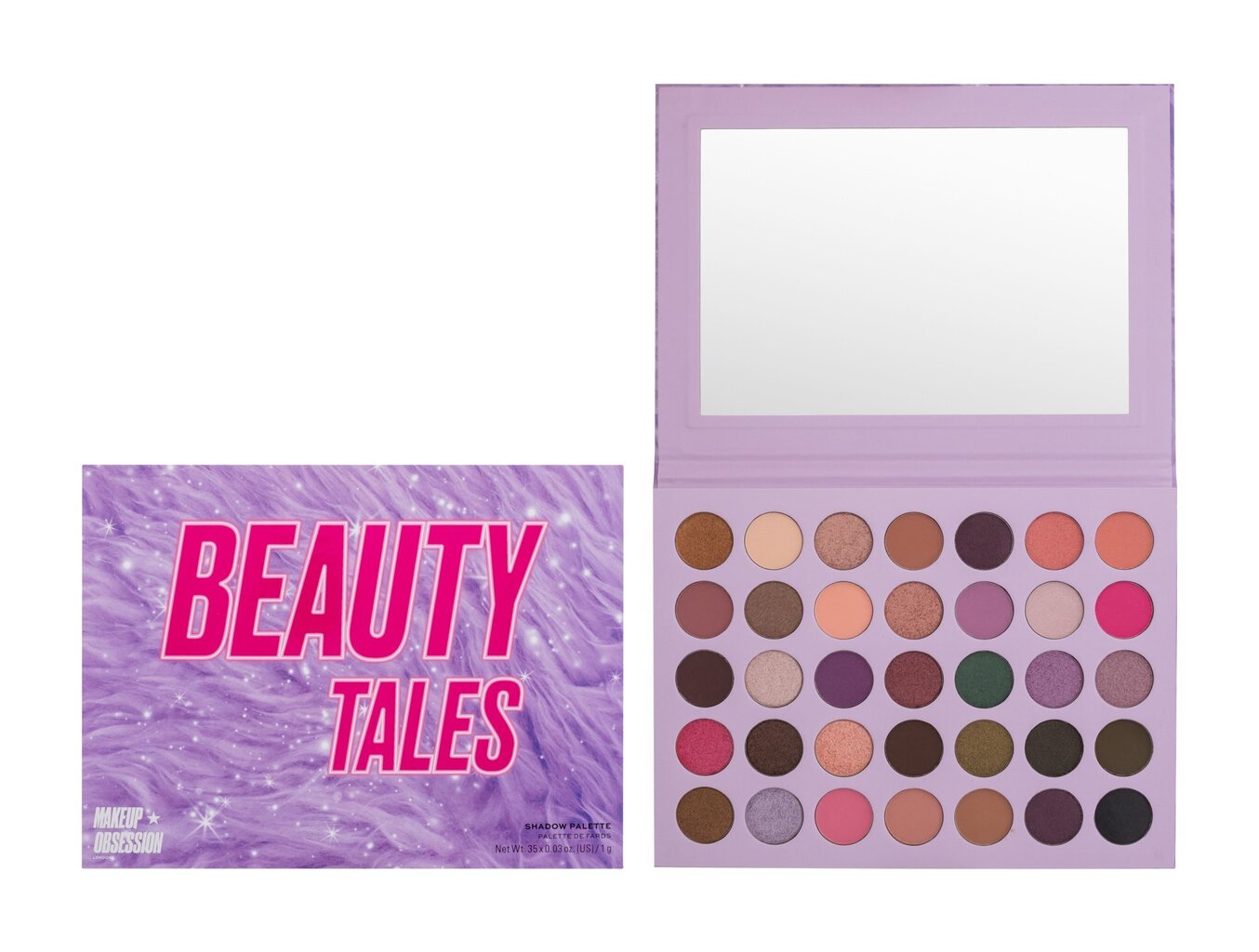 Akių šešėlių paletė Beauty Tales 35 g kaina ir informacija | Akių šešėliai, pieštukai, blakstienų tušai, serumai | pigu.lt