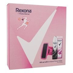 Подарочный набор Rexona для женщин: гель для душа 250 мл + дезодорант-спрей 150 мл + спортивный чехол для телефона цена и информация | Масла, гели для душа | pigu.lt