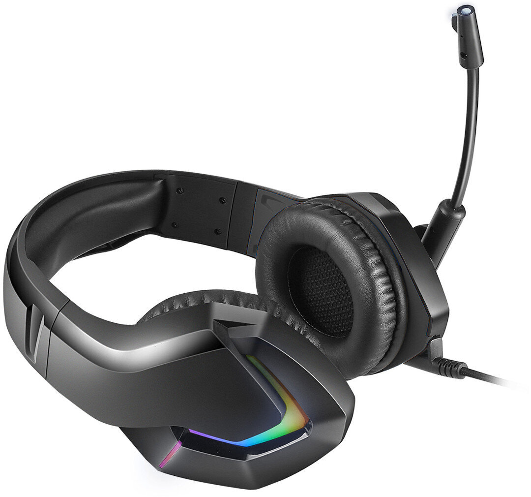 Omega headset Varr VH8050, black kaina ir informacija | Ausinės | pigu.lt