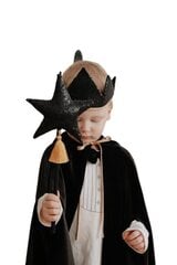 Черная детская накидка Moi Mili цена и информация | Карнавальные костюмы | pigu.lt