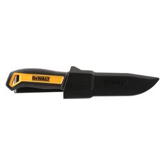 Нож с фиксированным лезвием и чехлом DeWALT DWHT1-10354 цена и информация | Механические инструменты | pigu.lt
