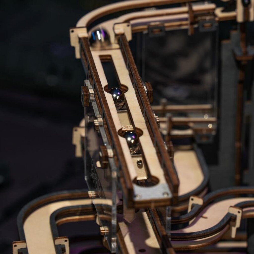 Konstruktorius Robotime Marble Night City, 3D dėlionė kaina ir informacija | Konstruktoriai ir kaladėlės | pigu.lt