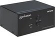 KVM jungiklis Manhattan HDMI/USB 2x1 Dual-Monitor Video 4K*30Hz kaina ir informacija | Komutatoriai (Switch) | pigu.lt