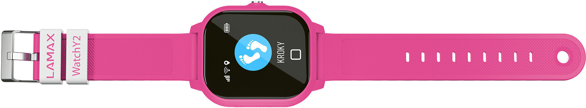 Išmanusis laikrodis Lamax WatchY2 Pink kaina ir informacija | Išmanieji laikrodžiai (smartwatch) | pigu.lt