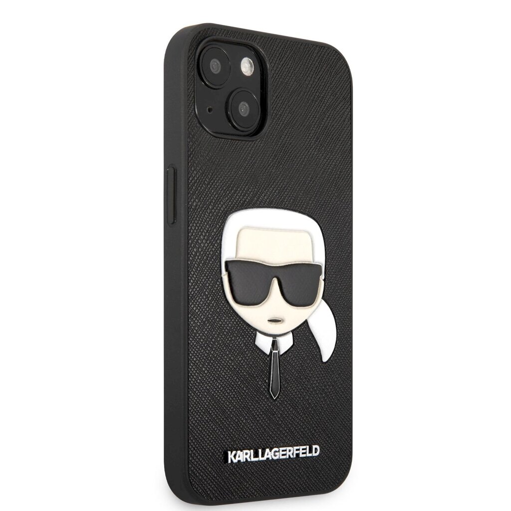 Telefono dėklas Karl Lagerfeld PU Saffiano Karl Head Case, skirtas iPhone 13 mini цена и информация | Telefono dėklai | pigu.lt