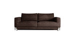 Sofa NORE Dalia Leve, tamsiai ruda