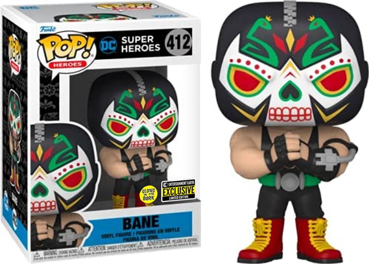 Funko POP! DC Super Heroes BANE Glow in Dark цена и информация | Žaidėjų atributika | pigu.lt