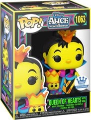 Игрушка Funko POP! Disney Allice in wonderland Black Light Queen of Hearts with King Exclusive цена и информация | Атрибутика для игроков | pigu.lt