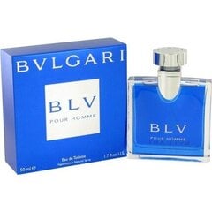 Bvlgari BLV EDT для мужчин 50 мл цена и информация | Мужские духи | pigu.lt