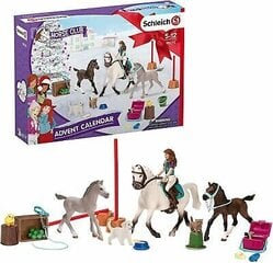 Адвент-календарь Schleich, Лошадиный клуб цена и информация | Игрушки для девочек | pigu.lt