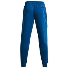 Брюки спортивные мужские Under Armor Rival Fleece Signature Joggers M 1366 366432, синие цена и информация | Мужская спортивная одежда | pigu.lt