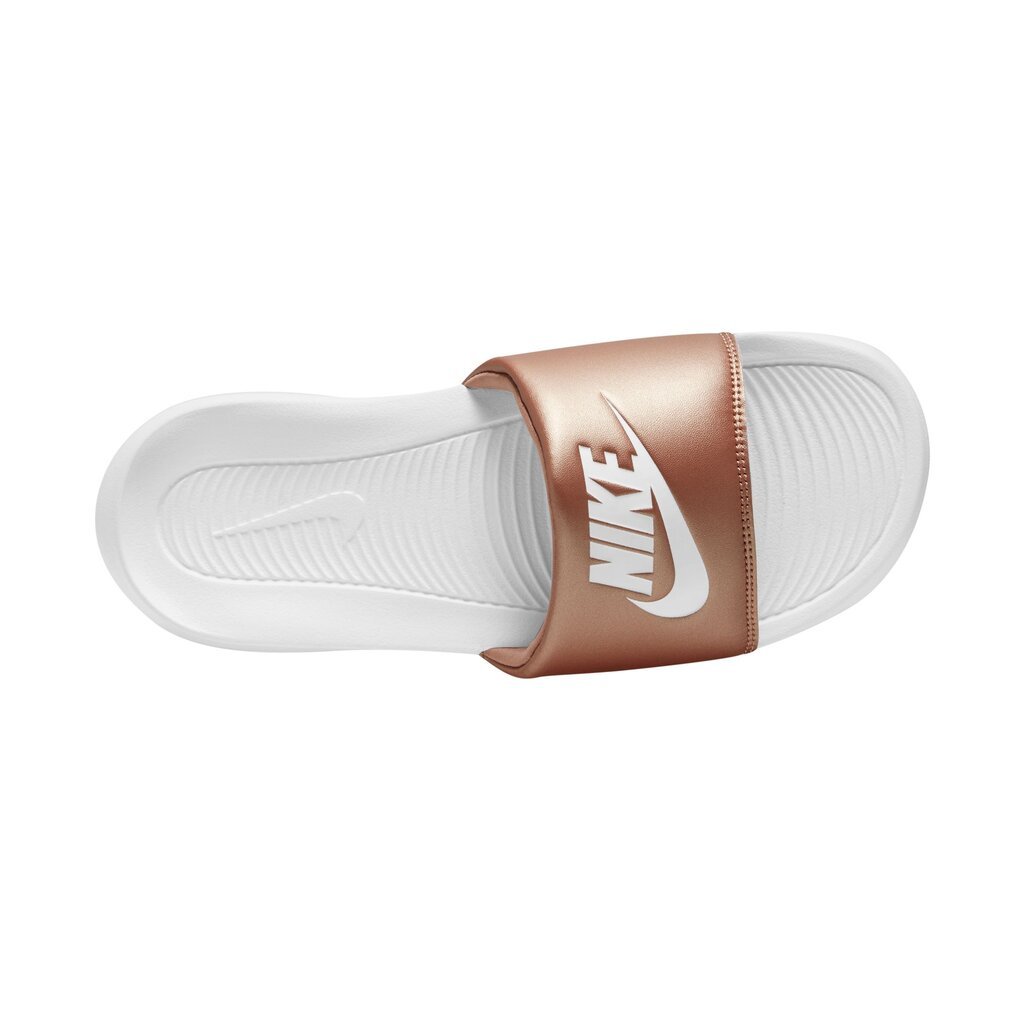 Nike šlepetės moterims Victori One Slide W CN9677900, baltos kaina ir informacija | Šlepetės moterims | pigu.lt