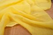 Lininis, ryškiai geltonos spalvos audinys цена и информация | Audiniai | pigu.lt