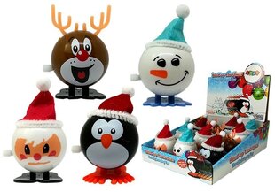 Prisukamų kalėdinių žaisliukų rinkinys, 12 vnt. kaina ir informacija | Lavinamieji žaislai | pigu.lt