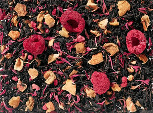 Juodoji arbata "Blend Raspberry-Muffin flavoured" su aviečių ir keksiukų aromatu100 g kaina ir informacija | Nenurodyta Maisto prekės | pigu.lt