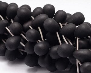 Бразильский черный камень, 17x12 мм цена и информация | Принадлежности для изготовления украшений, бисероплетения | pigu.lt