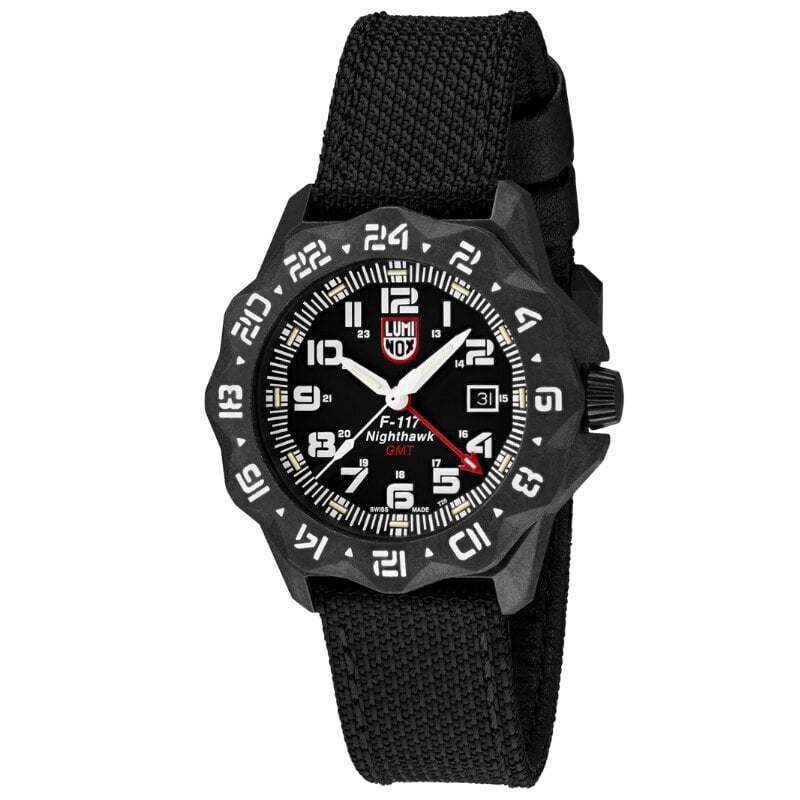 Vyriškas laikrodis Luminox F-117 Nighthawk Pilot GMT XA.6441 kaina ir informacija | Vyriški laikrodžiai | pigu.lt