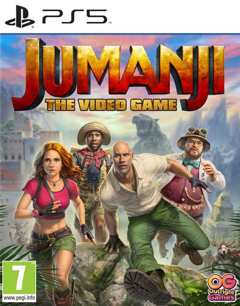 Компьютерная игра Jumanji: Компьютерная игра The Video Game PS5 цена |  pigu.lt