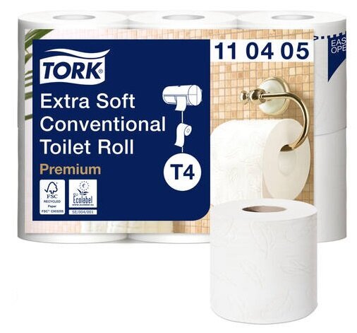 Tualetinis popierius Tork Premium Extra Soft, 6 vnt. kaina ir informacija | Tualetinis popierius, popieriniai rankšluosčiai | pigu.lt