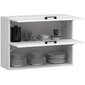 Pakabinama virtuvės spintelė NORE Oliwia W80, balta kaina ir informacija | Virtuvinės spintelės | pigu.lt