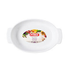 Pyrex Signature orkaitės indas, keramikinis, 30 x 20 cm, baltas kaina ir informacija | Kepimo indai, popierius, formos | pigu.lt